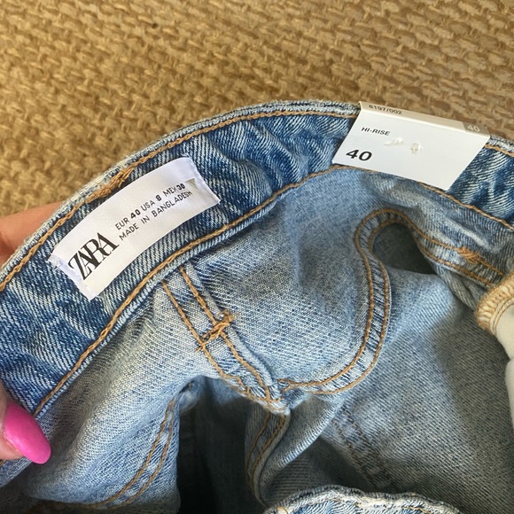 Zara Mom Jean Shorts - Picture 4 of 4